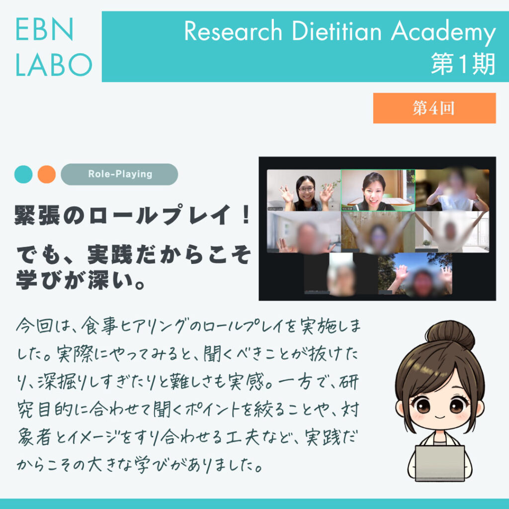 EBNラボ　リサーチダイエティシャンアカデミー